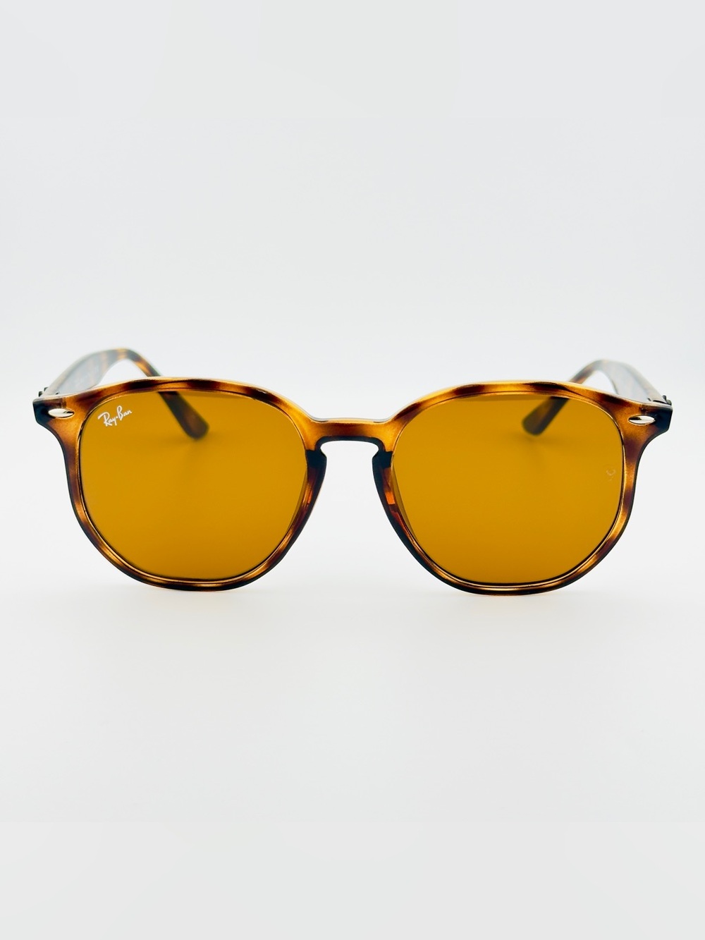 Ray-Ban Sunglasses RB4306 Polished Light Havana Frame B-15 Brown Lenses UNISEX! - Picture 6 of 14
